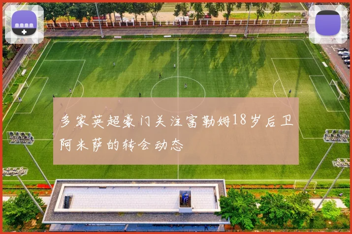 多家英超豪门关注富勒姆18岁后卫阿米萨的转会动态